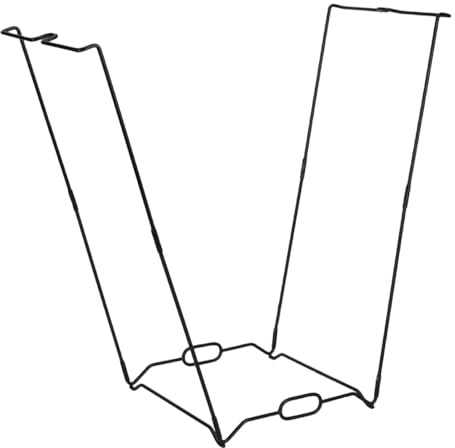 Baoblaze Supporto per Sacco della Spazzatura, Supporto per Sacco della Spazzatura, Struttura Nera per, Giardinaggio, Esterno, Prato, Lavoro, Feste,