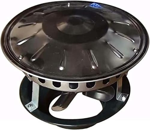 REHOOF Abluftventilator,Rauchabzug Ventilator,Imney Rauchabsauger,Imney Saugzug-Rauchabsauger Fürs Dach,Imney Ventilator Für Kamine Aus Edelstahl,Rauchabzug Grill Für Holzöfen Und Kamine 100W,11cm