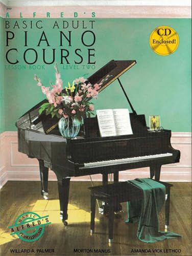 Alfred's adult piano course lesson book level 2 (cd edition) piano+cd: BK 2