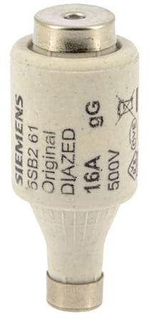 Siemens - DIAZED-Sicherungseinsatz 500V 16A X1 Stück