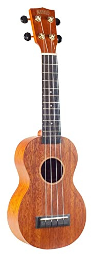 Mahalo-Java-Ukulelen-Sopran mit natürlichem Satinüberzug