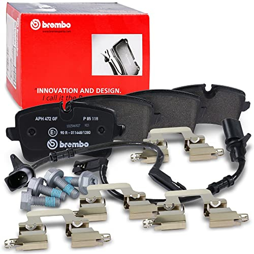 Brembo P85118 bakre bromsbelägg, antal 4
