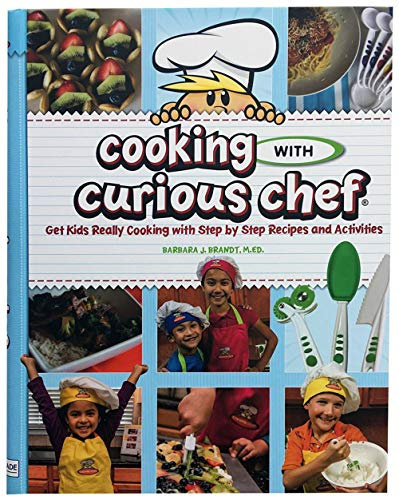Curious Chef Cooking with Curious Chef Kochbuch, von Barbara J. Brandt, spiralgebunden, Hardcover