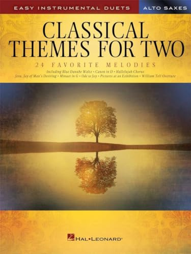 Classical Themes -For Two Saxophones-: Noten, Sammelband für Saxophon: Easy Instrumental Duets