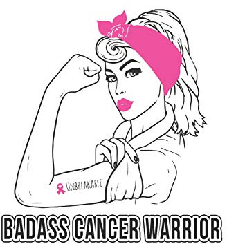 Badass Cancer Warrior: Notebook | Journal | Handlettering | Logbook |110 Pages Sketch Paper | 6 x 9 | Record Books I Breast Cancer Journals I Breast Cancer Gifts I Breast Cancer Book