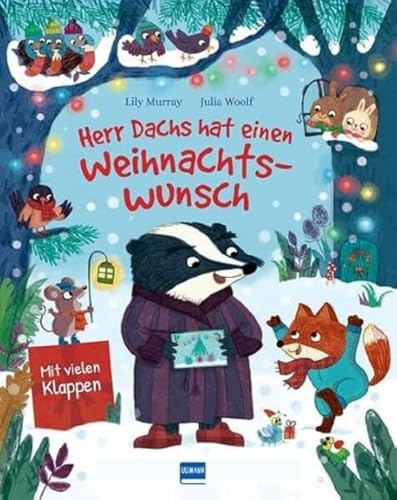 Der Dachs hat einen Weihnachtswunsch: (Bilderbuch für Kinder ab 3 Jahren)