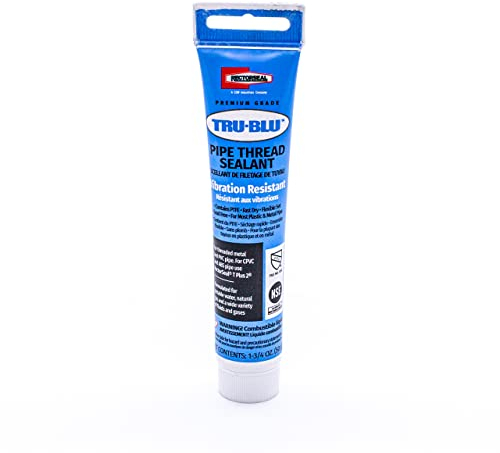 Rectorseal 31780 1-3/4-Ounce Tube Tru-Blu Pipe Thread Sealant