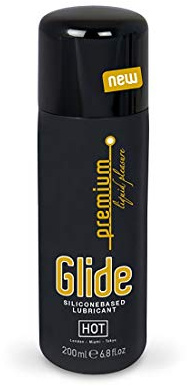 HOT Premium Silicone Glide Lubricant, 200 ml