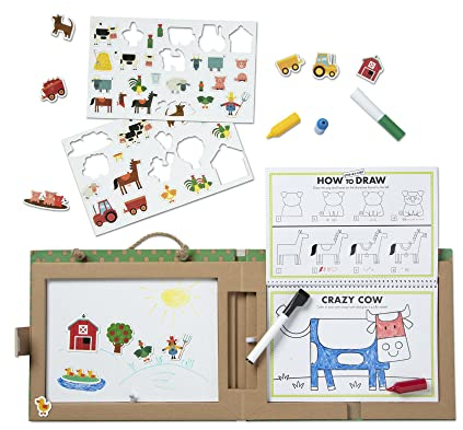 Melissa & Doug Play, Draw, Create - Farm Fun