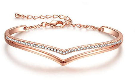 Praelinos Vivid Lines Duo Bracelets of Womens,Jewellery | Ladies Bracelet,Gift Packing, Presents,Valentine,Mother’s Day,Christmas,Birthday,Adjustable Fit,Sparkle,Fashion.