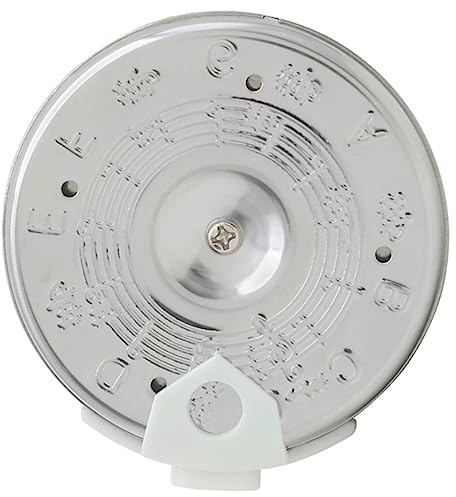 ifundom 13-tone Pitch Pipe Tuner 13 Holes for Mandolin Banjo Bass, Circular Pitch Tuning Device for Singers and Musicians, Multi-instrument Acoustic Tuner for Precise Note Selection