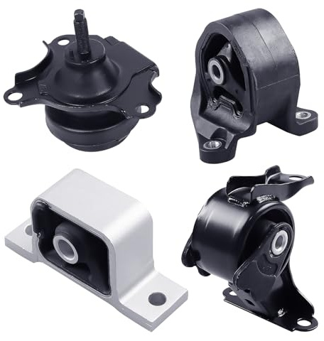 Engine Motor Mount Set & Trans Mount Compatible with Honda Element 2.4L 2003-2006 , 4PCS, Replacement for A4504 A4573 A4579 A6597 (Element 2.4L 03-06)