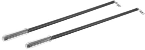 OSOLADY 2stücke Gardinenzugstange Aus Aluminiumlegierung Und Kunststoff Für Raffgardinen Manuelle Push-pull-bedienung Kompakt Und Leicht Für Einfache Installation Und Bedienung