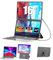 Monitor Portatile per Laptop 16, Schermo Portatile Full HD 1920x1200 IPS 16:10, Doppio Schermo PC Portatile per Laptop 13-17.3, Compatibile con Mac/Windows/Chrome, Connettività USB C o USB A e HDMI