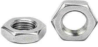 2-30 STÜCKE Hex Hexagon Wafer Niedrigen Dünnen Kontermuttern 316 Edelstahl Dünne Muttern(M12 5PCS)