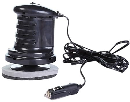 Lucidatrice orbitale per auto, lucidatrice orbitale, 12 V, lucidatrice per auto, per la cura di mobili da esterno, pavimenti in metallo, marmo, vetro, officina di restauro