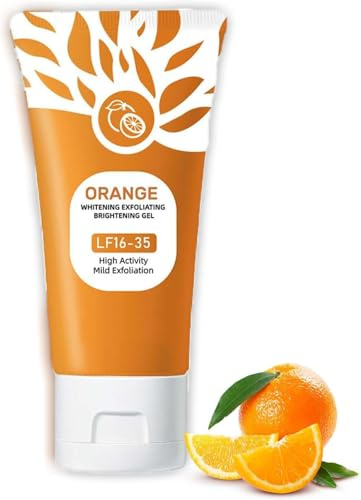 Natürliches Orange Peeling Gel, 2026 Orange Enzymes Exfoliating Gel,Peeling Für Gesicht Tiefenreinigung Damen,Brightening Exfoliating Gel