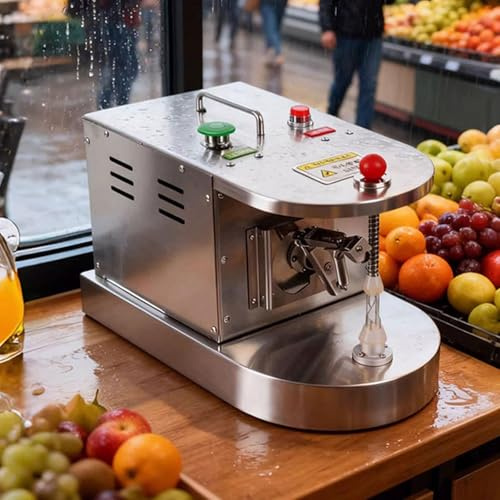 Peladora eléctrica de verduras y frutas, peladora automática de patatas y naranjas, 300-500 piezas/hora, acero inoxidable