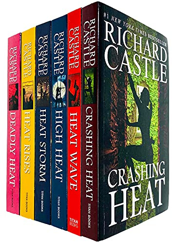 Nikki Heat Series 6 Books Collection Set by Richard Castle (Crashing Heat, Heat Wave, High Heat, Heat Storm, Heat Rises & Deadly Heat)