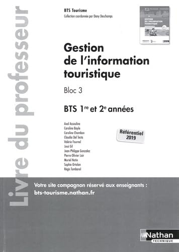 Gestion de l'information touristique (GIT) - Professeur - 2021