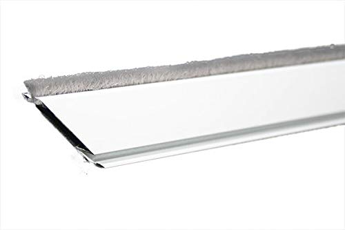 TESO Spannrahmen Bausatz mit umlaufender Bürste - Insektenschutz Gaze - Fliegengitter - Schutz gegen Mücken (weiß RAL 9016)