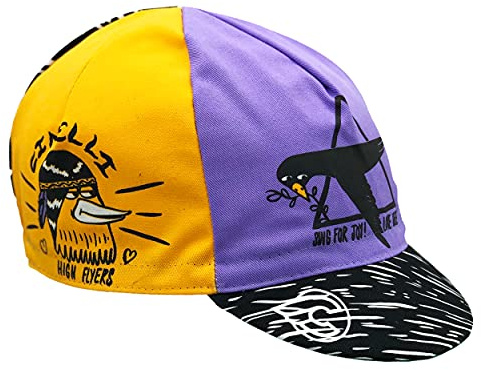 Cinelli Stevie Gee Cycling Cap, High Flyers, One Size