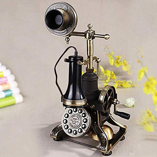 TAISK Landline Telephone- Home Retro Phone, Rotary Or Button Fixed Landline, Suitable for Learning Bedroom Landline