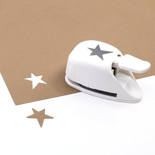 Artoz Stanzer S - Motiv Stern für DIY-Bastelprojekte, max. 30 mm Motivgröße, 220 g/m² Papier, Schweizer Design