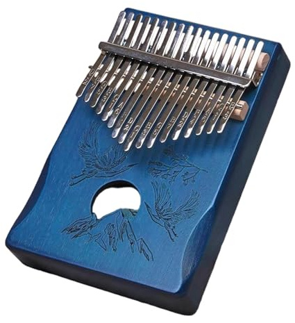 Pianoforte a dita Pianoforte a pollice accordato Kalimba a 17 tasti multicolore(5)