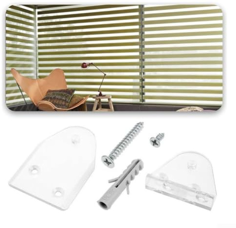 Tendeur de cordon général pour stores de fenêtre en plastique noir durable pour éviter les nœuds dans les cordons et les chaînes avec système de montage simple pour divers besoins de matériel de
