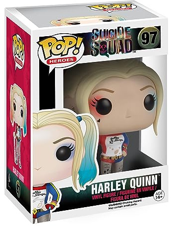 POP Funko Movies: Suicide Squad - Harley Quinn - Figura de Vinilo Coleccionable - Idea de Regalo- Mercancia Oficial - Juguetes para Niños y Adultos - Movies Fans - Muñeco para Coleccionistas