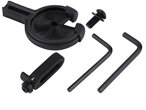 Markenlos Pfeilauflage Black Brush LH RH Arrow Neu Top Recurve Compound Bogen Pfeilhalter