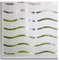 LEMON CLOUD Vinilos Ventanas, Privacidad Estática Autoadhesiva Translúcido Anti UV Decorativos Oficina Cocina - 44,5x200 CM, Ondas