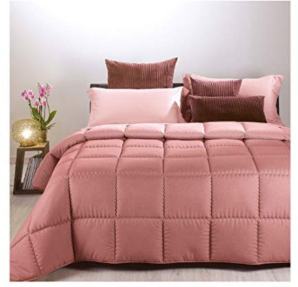 Caleffi - Trapunta Modern Tinta Unita Singolo Rosa