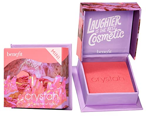 BENEFIT Crystha Mini Silky-Soft Powder Blush - Strawberry Pink 2,5 g