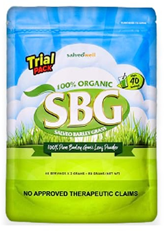 XLXZHYF Salveo Barley Grass Powder in Trial Pack, 80grams, 100% Pure and Organic
