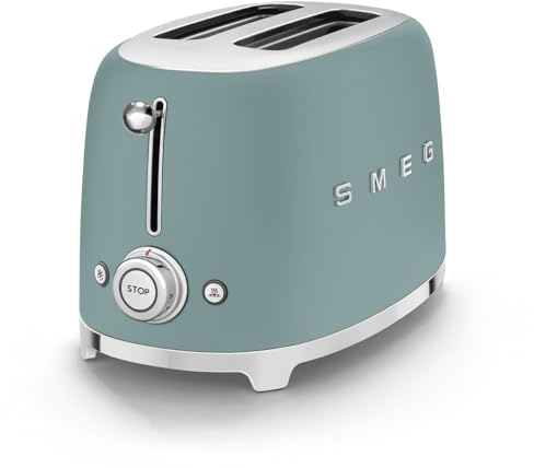 2 Slice Toaster, Extra Wide Slots, 3 pre set options, Emerald Green
