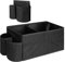 AiQInu Kofferraumtasche, Zusammenklappbarer Auto Organizer Kofferraum mit Fächern, Stabile & Stabil Wasserfeste, Multifunktionellem Autobox Kofferraum für Auto, Camping, Einkaufenf