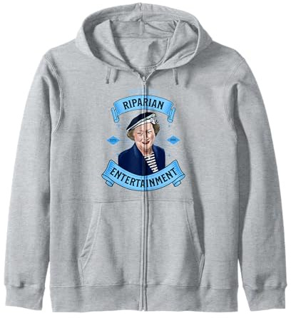 Mrs Hyacinth Bucket Riparian Entertainment Zip Hoodie