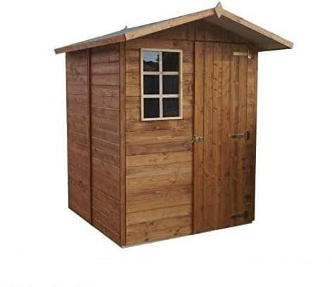 Home Idea Italia, Casette in Legno Offerta Completa (168 x 174 Cm - H Parete 190 Cm)