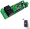 Tuya Smart Life APP Módulo de relé inalámbrico Abrepuertas WiFi interruptor 4 canales avance lento/autobloqueo relé DIY control remoto de puertas garaje con control remoto RF de 433 Mhz