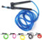 Premium Springseil SPORTIVONETIC ® für Erwachsene & Kinder, Damen & Herren-für Fitness, Crossfit, Sport, Boxen und Freizeit - Verstellbare Größe - mit Einstellklammer - Speed Rope, Jump Rope (Blau)