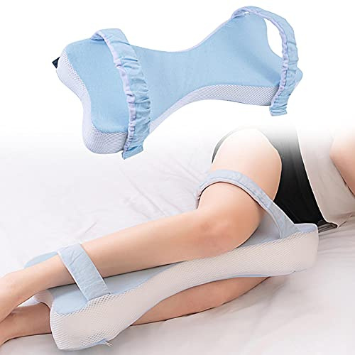 Foam Knee Pillow Leg Knee Orthopaedic Pillow for Sleeping on the Side, Bed Wedge Support Pillow for Back, Hip, Knee and Sciatica Pain Relief, Support Leg Positioner