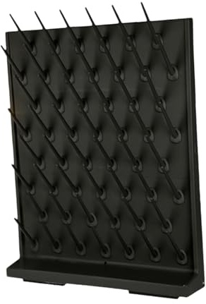 Lab Drying Rack, Glassware Drying Rack, Lab Beaker Drying Holder, Test Tube Dryer for Lab Glassware and Bottles, Black