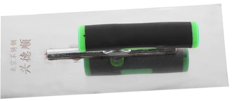 SHINEOFI Cazzuola in Acciaio Inossidabile Per Intonaco e Cemento Manico Doppio Colore, Spatola Di Finitura Professionale Per Gesso e Muratura, Kit Utensili Per Lavori Edili