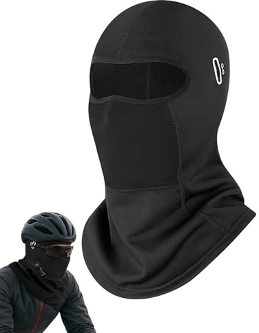 MELLIEX Pasamontañas Moto Invierno para Hombre Mujer, Balaclava Cálida Transpirable Protección UV con Orificios Gafas Sotocasco Moto para Bicicleta, Esquí y Deportes al Aire Libre