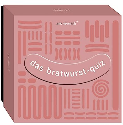 Das Bratwurst-Quiz - Box mit 66 Spielkarten und Anleitung