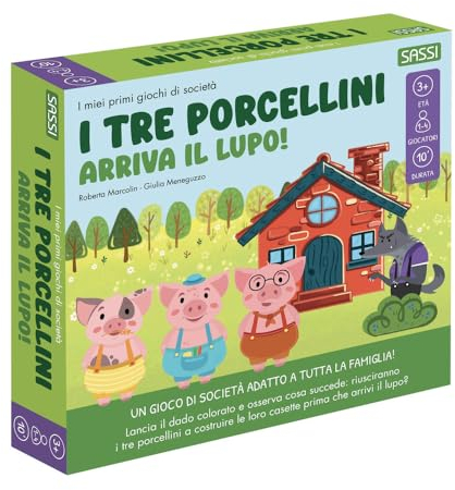 I tre porcellini. Arriva il lupo! I miei primi giochi di società. Con gadget