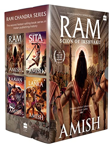 The Ram Chandra Series Boxset of 4 Books (Perfect Gift for this Festive Season) : Ram - Scion of Ikshvaku, Sita : Warrior of Mithila, Raavan : Enemy of Aryavarta, War of Lanka