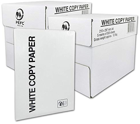 Carta da copia NoName A4 NONAME 70-80g/qm bianco VE = 5000 Fogli